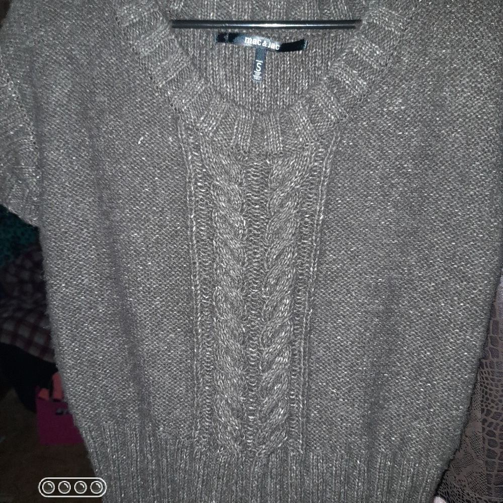 Mac & Jack brown Knit top. - Picture 13 of 16